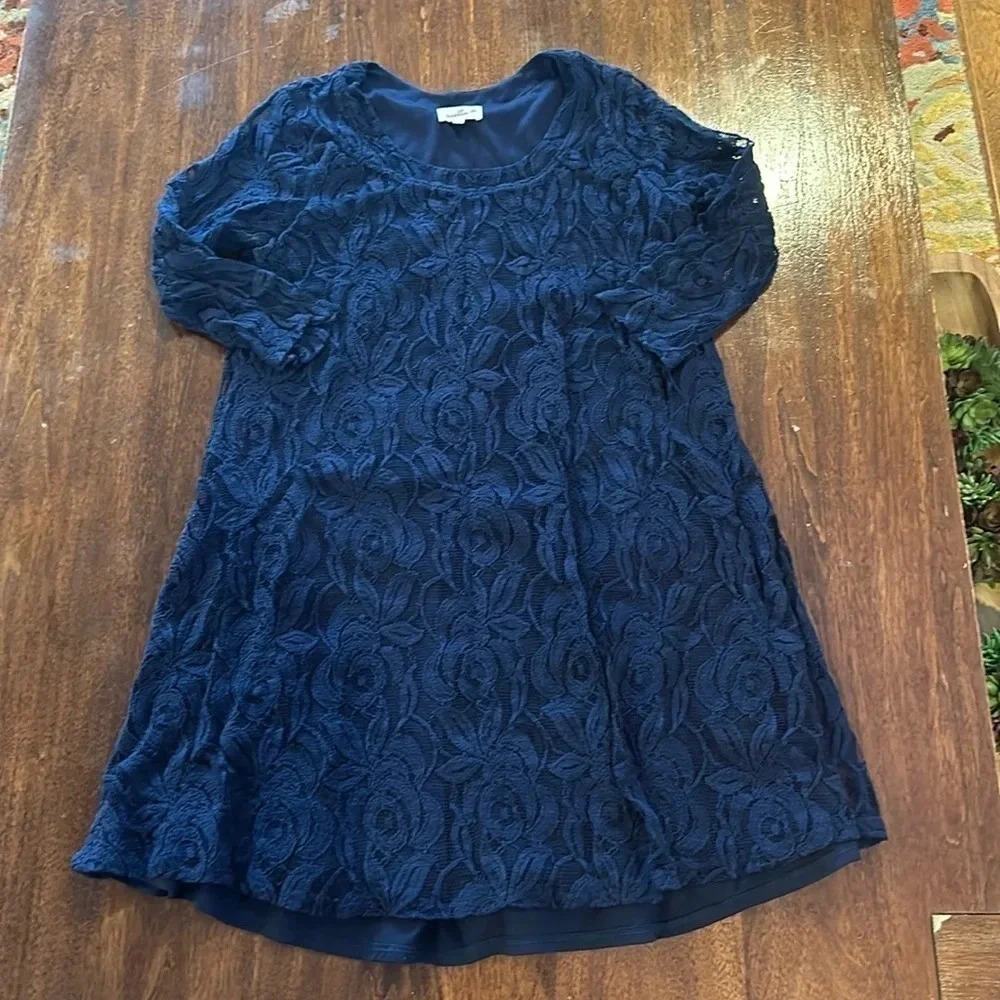 Puella Women’s lace with sleeves‎ dress medium